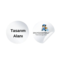 Logo Baskılı Sticker