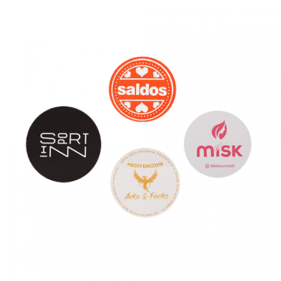 Logo Baskılı Sticker